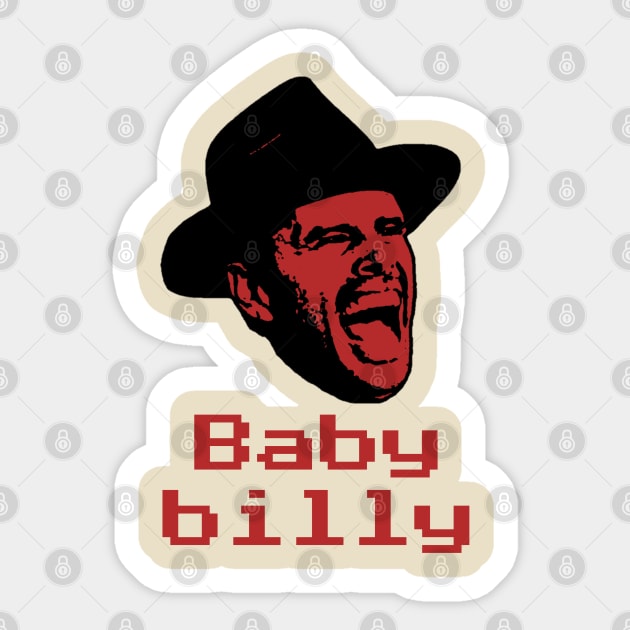 Baby billy~~~90s retro fan Sticker by MertuaIdaman